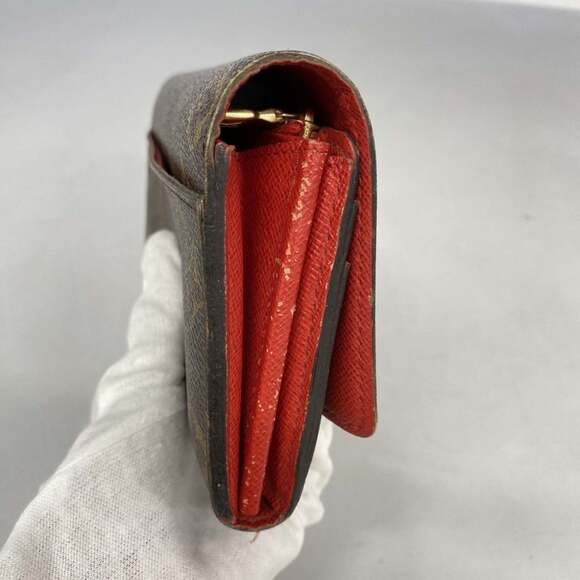 Louis Vuitton Monogram Portefeuille Sarah Long Wallet M62086 Brown Women's - Picture 6 of 16